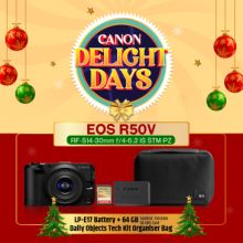 EOS R50 V RF-S14-30mm F4-6.3 IS STM PZ (WH)